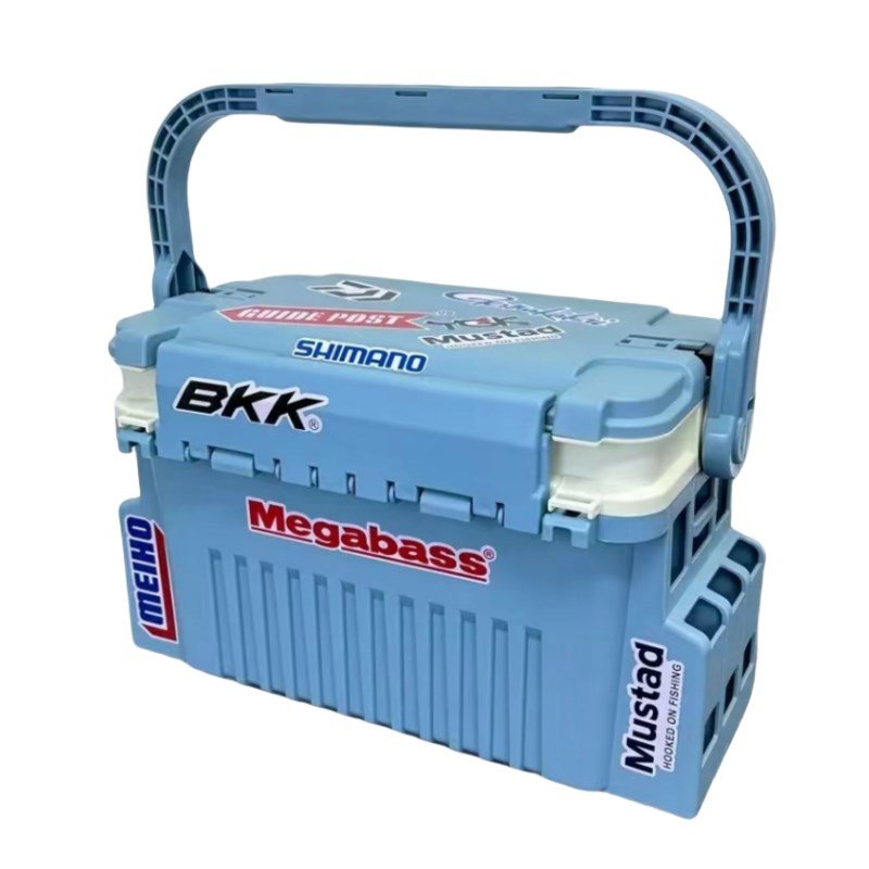 A large trunk, a large trunk, a multi-purpose fishing box, can be used with a pole plug-in and a small trunk of Luya can be used for a fishing box